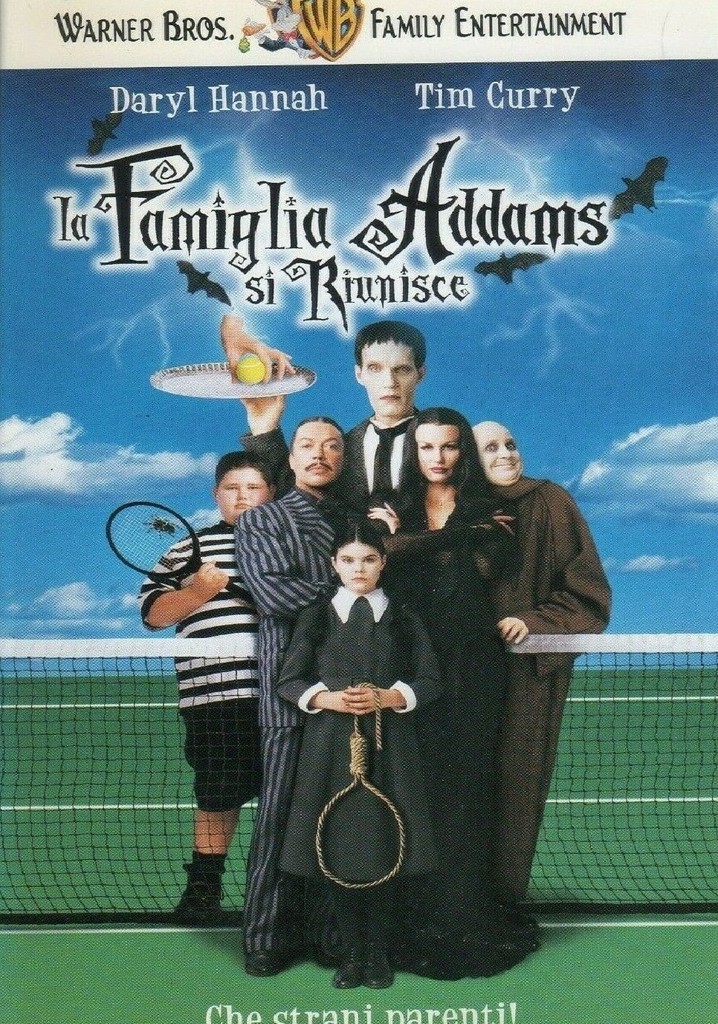 La famiglia Addams si riunisce streaming online